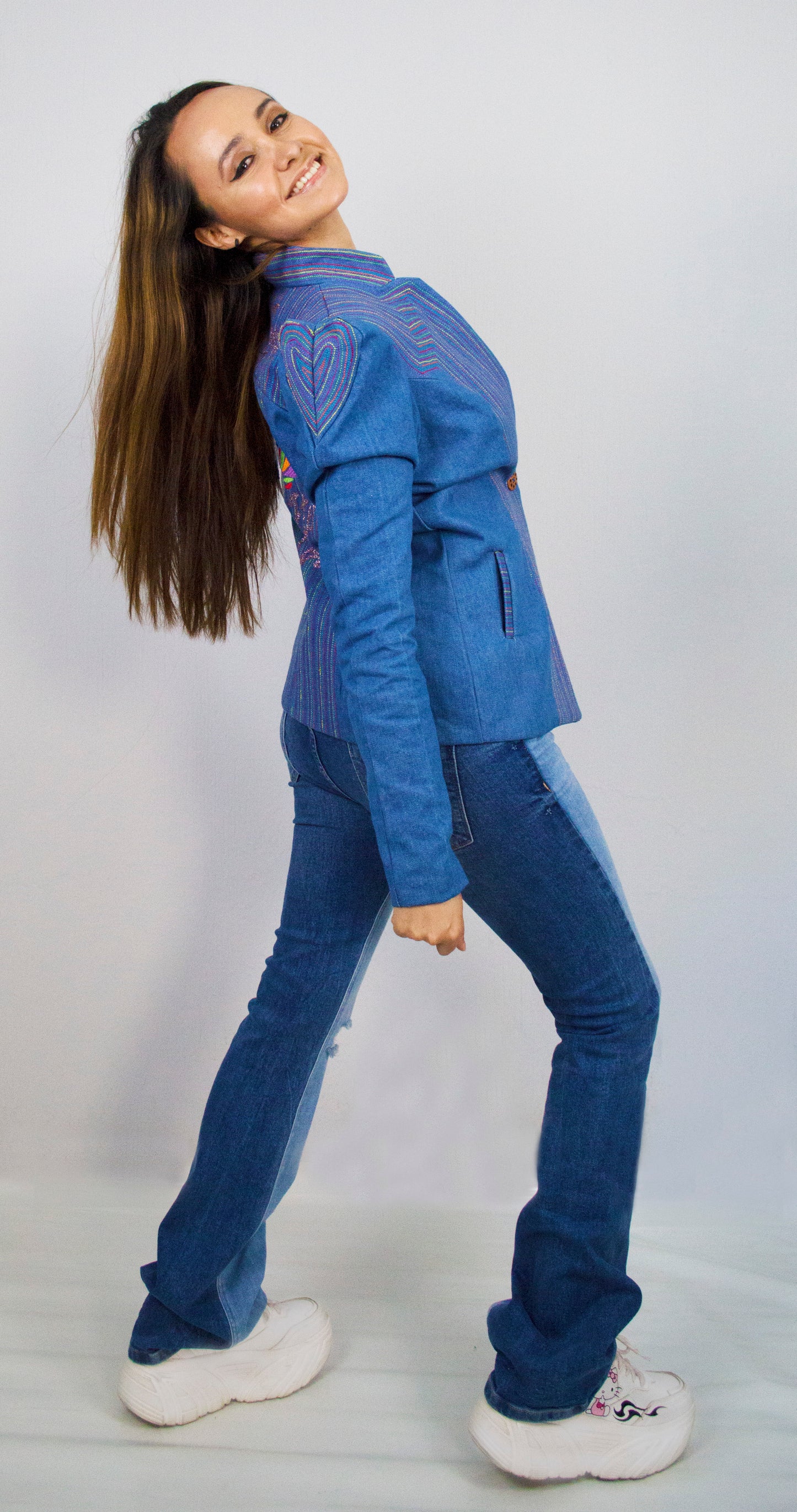 The Love Wins Denim Blazer