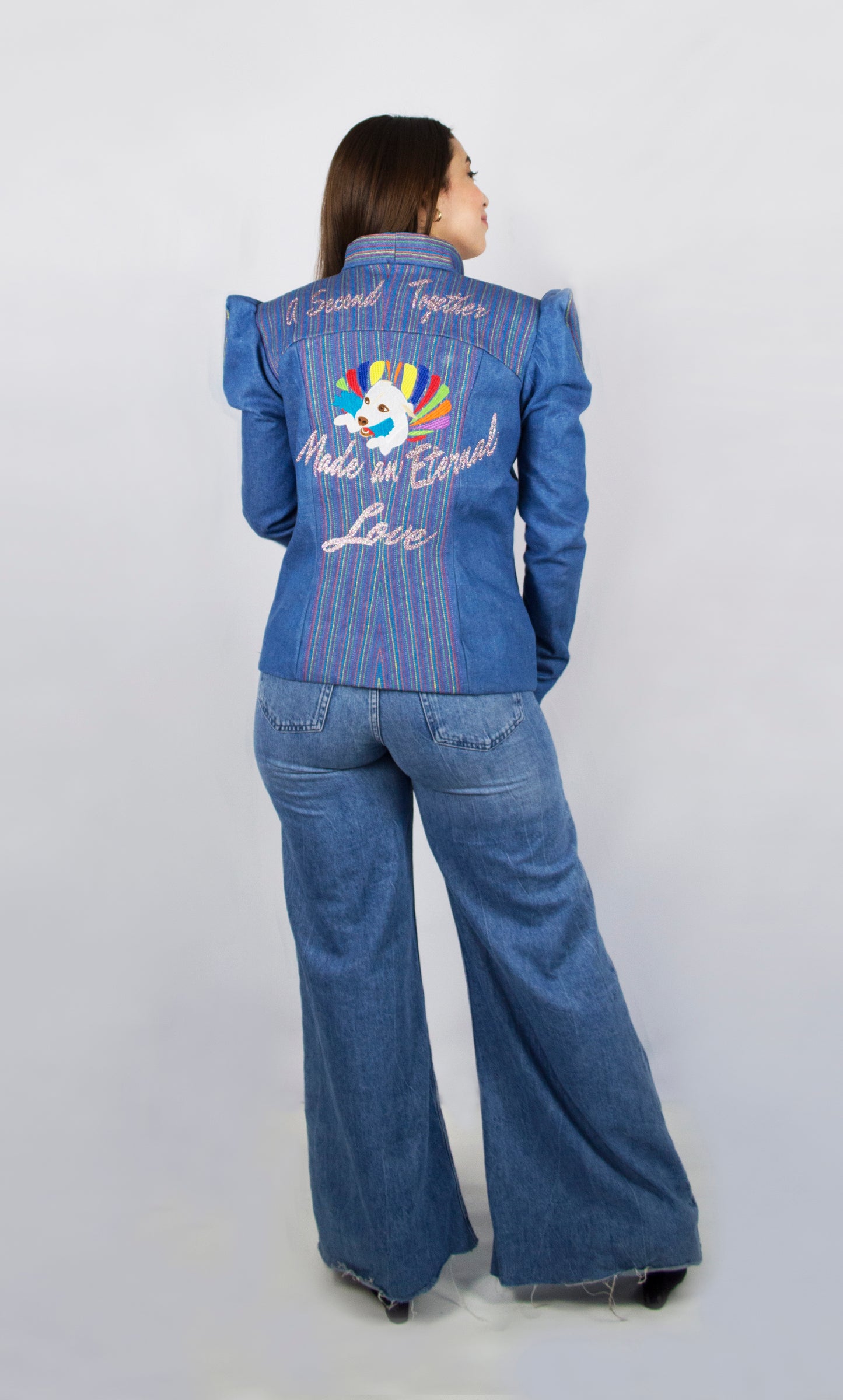 The Love Wins Denim Blazer